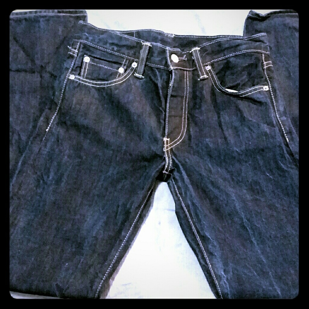 Levi's 511 Slim fit Selvedge --30w 32L